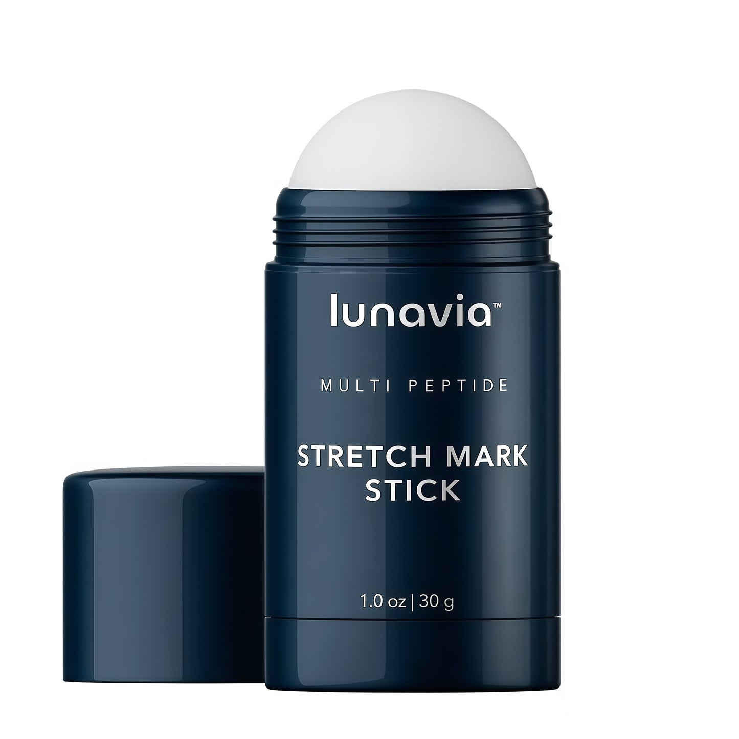 Lunavia Stretch Mark Stick - Bakuchiol, Encapsulated Retinol & Peptides - Nourishing Balm to Help Improve the Appearance of Stretch Marks & Scar-Like Lines